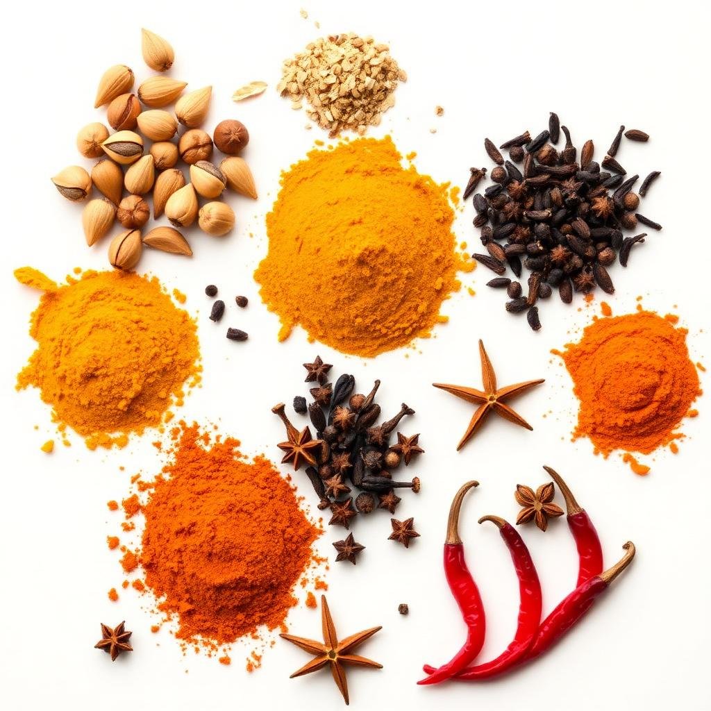 Assortment of premium Kerala spices
